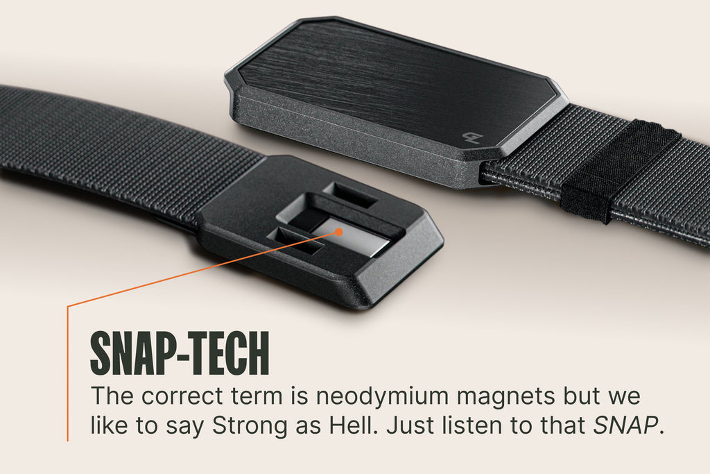 Groove Belt Gun Metal/Abyss Navy
