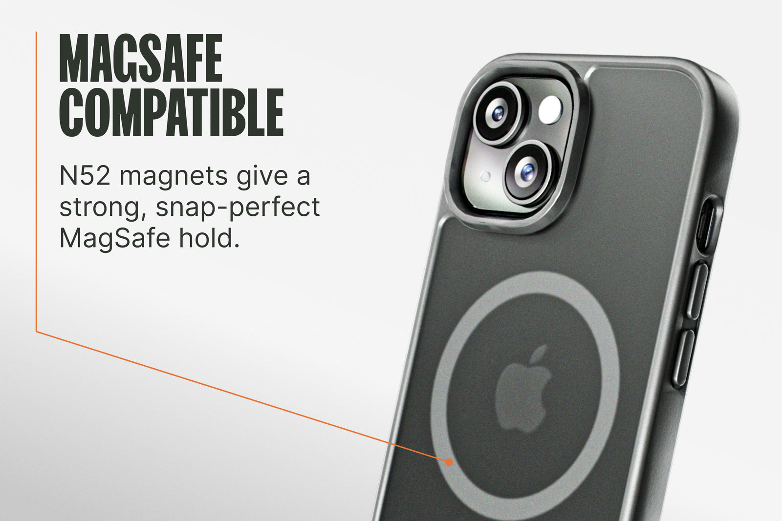 Groove MagSafe Phone Case - Black