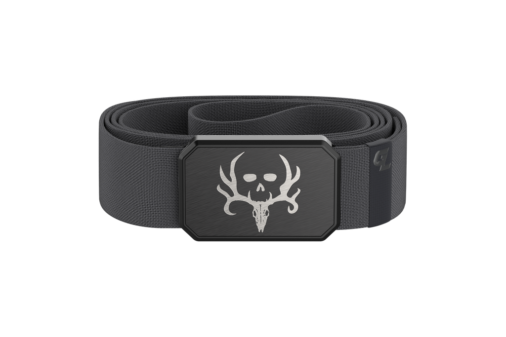 Bone Collector Groove Belt Deep Stone Grey/Gun Metal