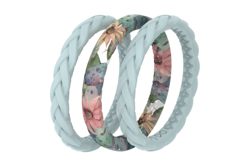 Cactus Bloom - Stackable Ring