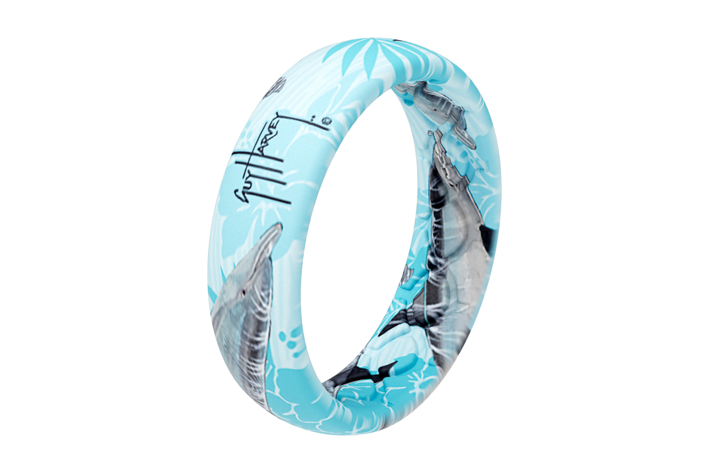 Guy Harvey Dolphin Thin Ring