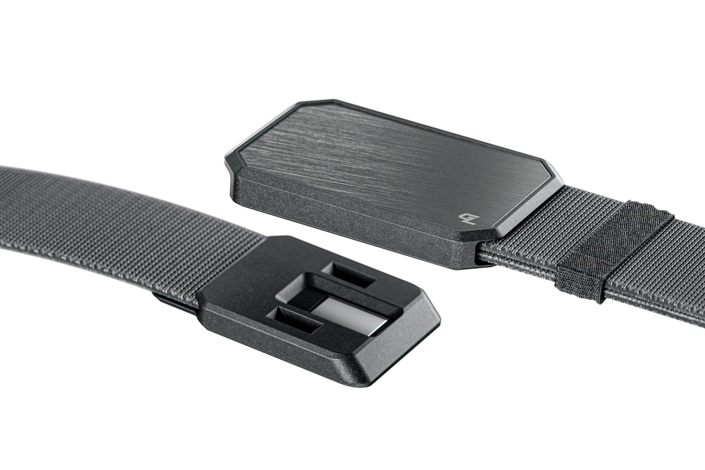 Groove Belt Gun Metal/Deep Stone
