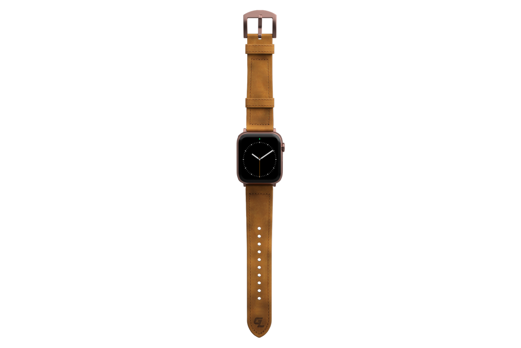 Vulcan Trek - Tan Apple Leather Watch Band