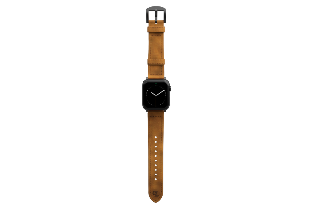 Vulcan Trek - Tan Apple Leather Watch Band