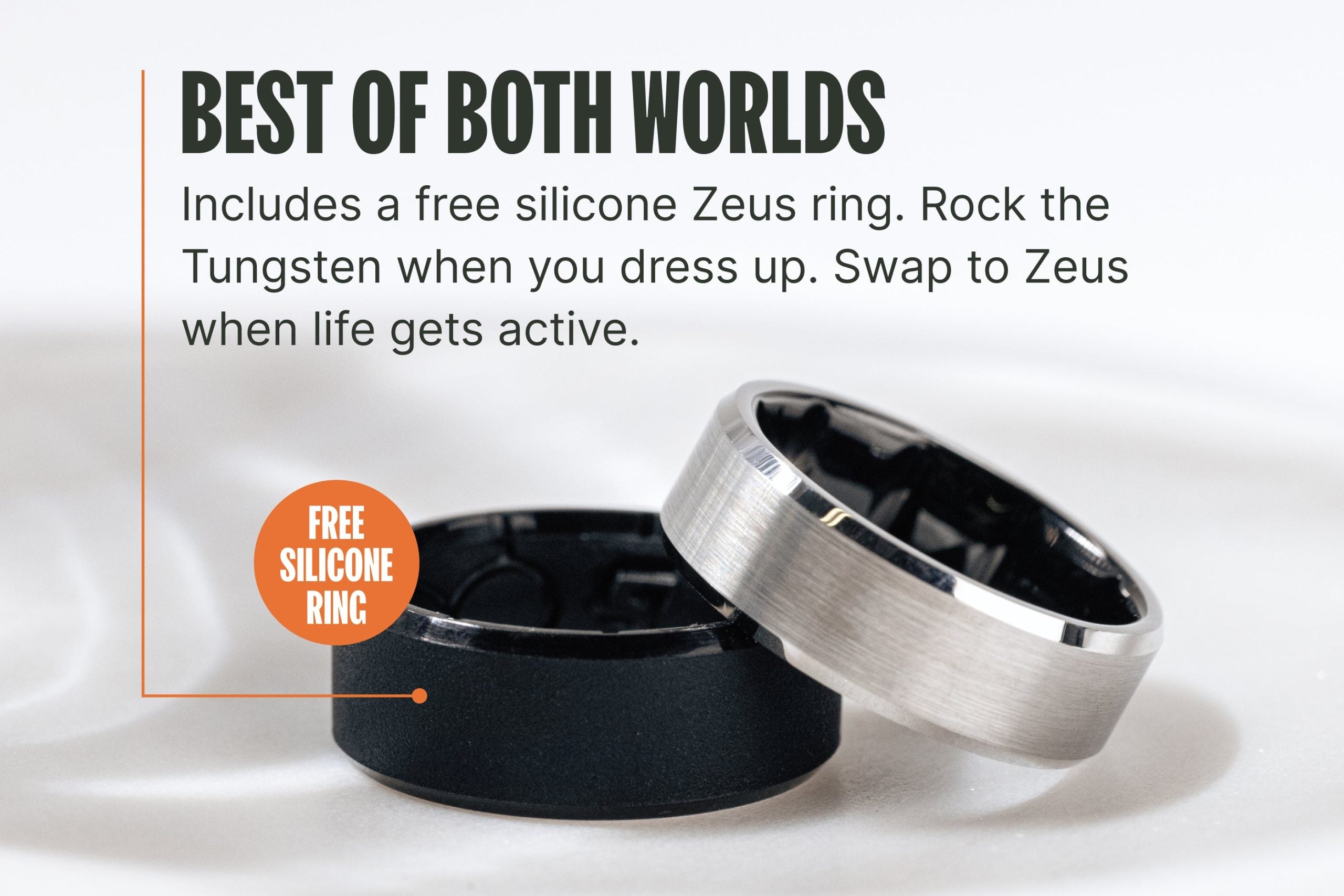 Groove Ring® Tungsten - 24k Gold