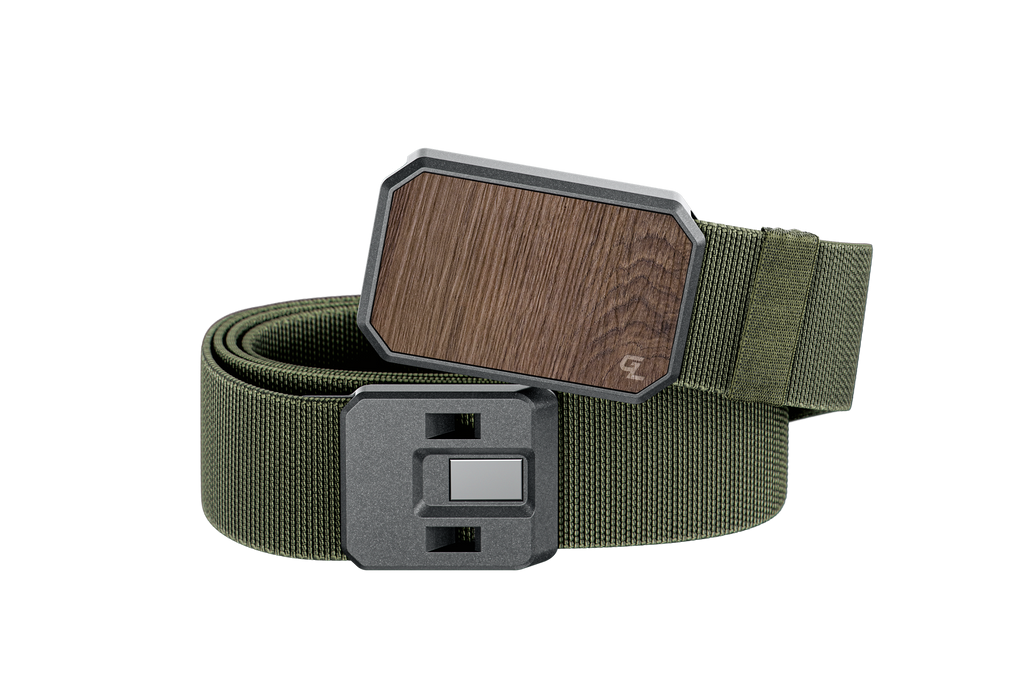 Groove Belt Walnut/Base Camp Green